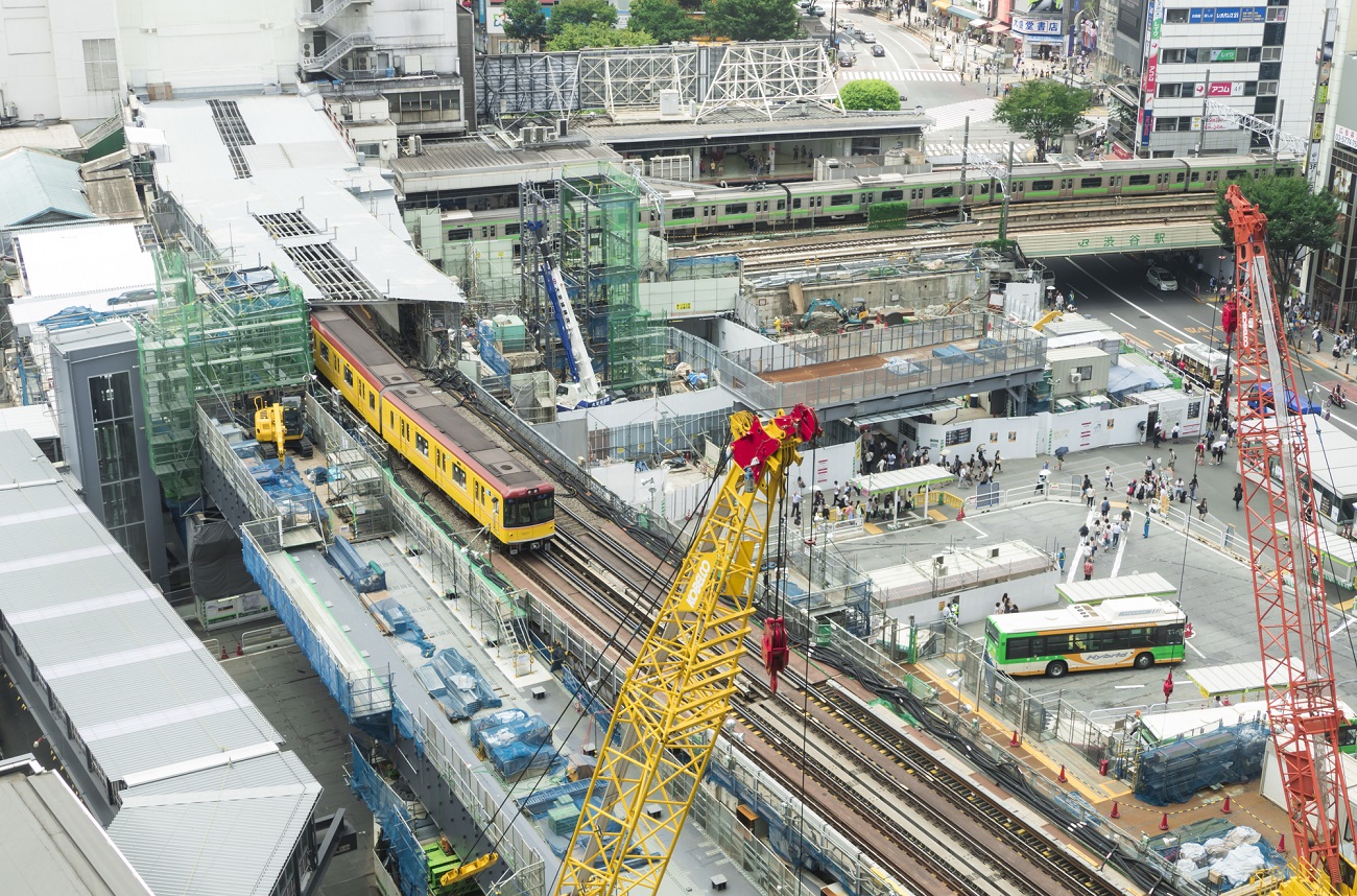 記事東京メトロ銀座線渋谷駅ホーム　営業終了のイメージ画像