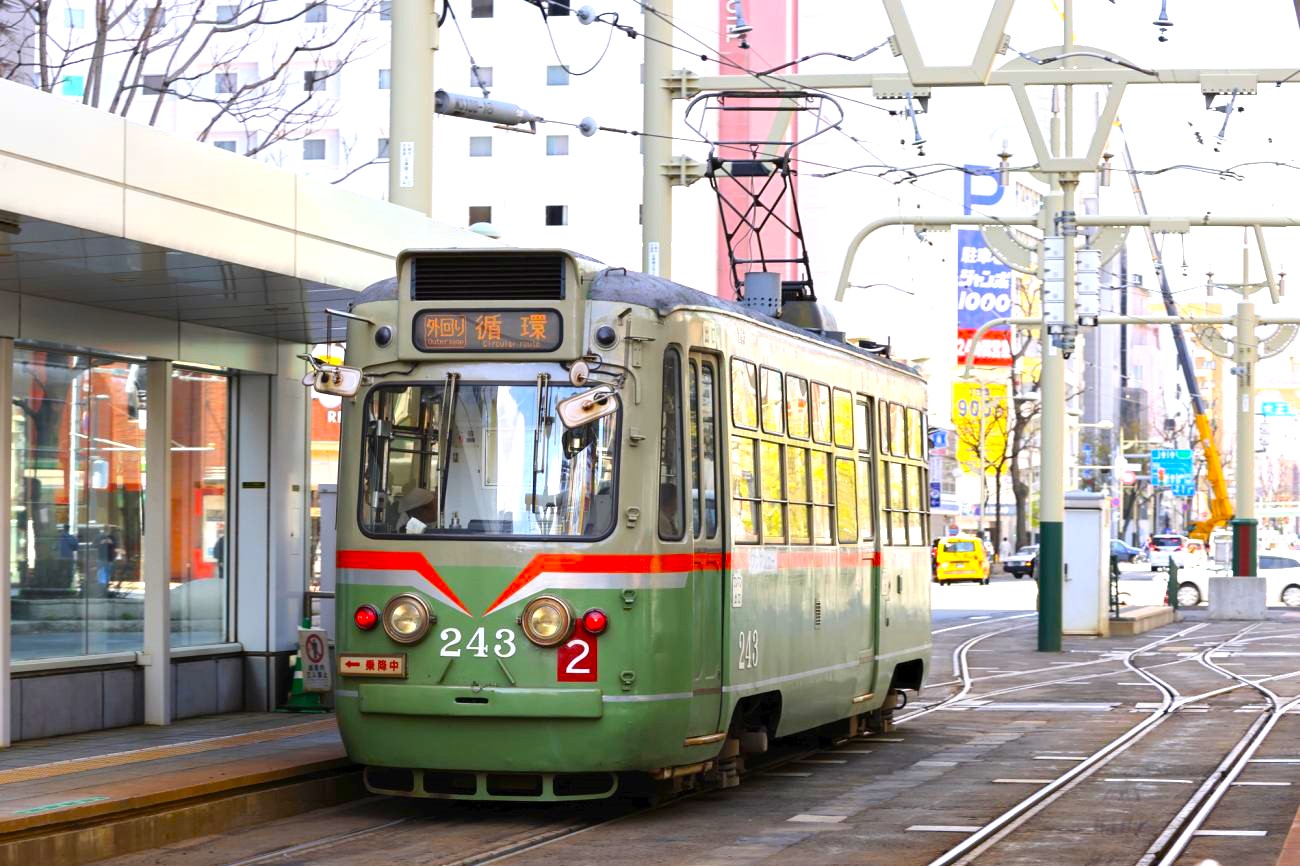 記事:【札幌路面電車】243号　引退のイメージ画像