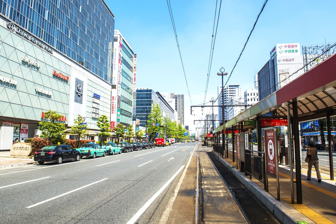 記事岡山駅前電停乗車ホーム　移転のイメージ画像