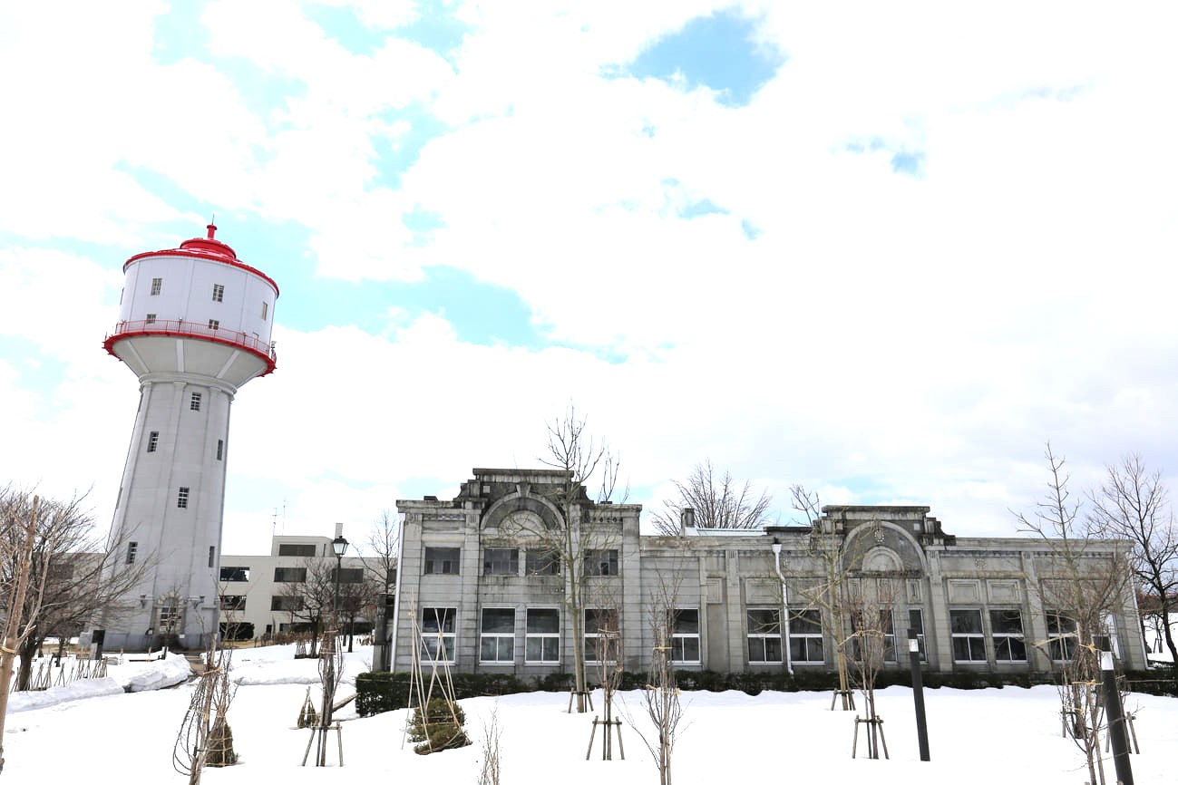 記事旧中島浄水場配水塔のイメージ画像