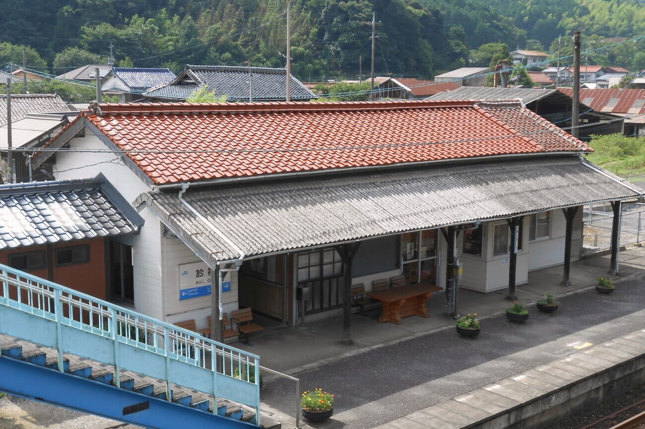 記事【美祢線】於福駅 鉄道駅として廃駅のイメージ画像