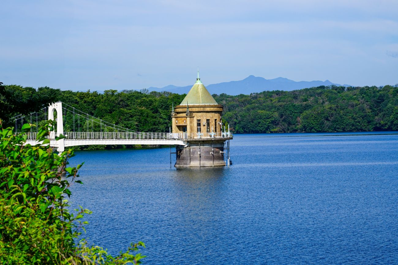 記事【山口貯水池】第一取水塔のイメージ画像