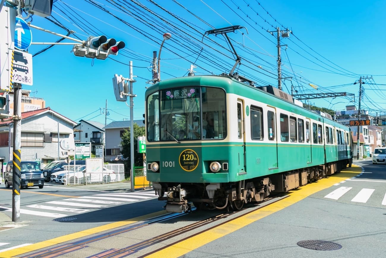 記事江ノ電1000形「1001-1051号」車両　引退のイメージ画像